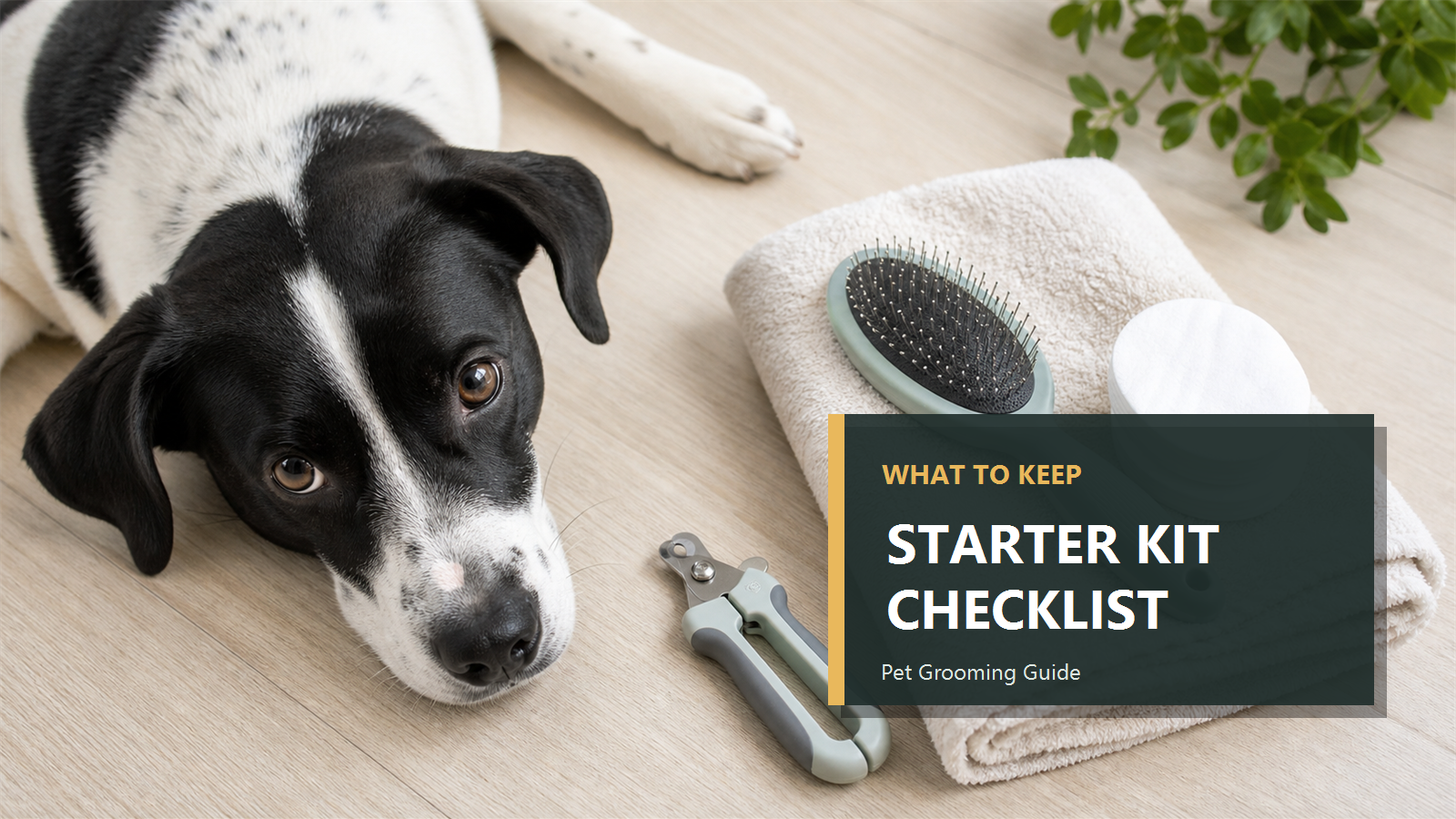 Dog Grooming Kit Checklist for Beginners