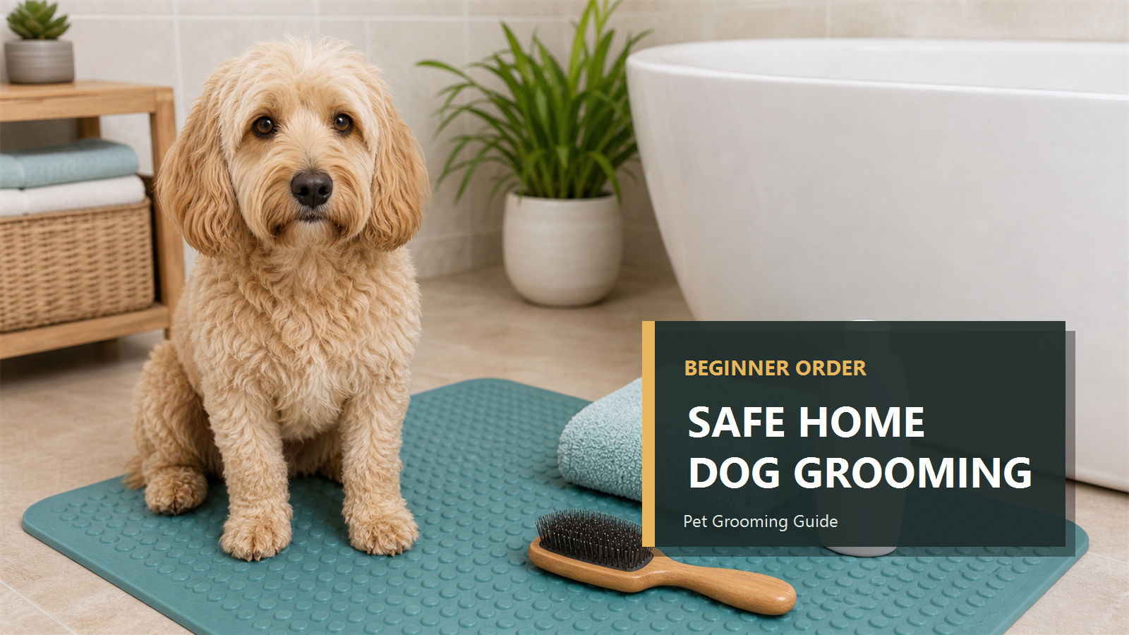 How to Groom a Dog at Home Safely