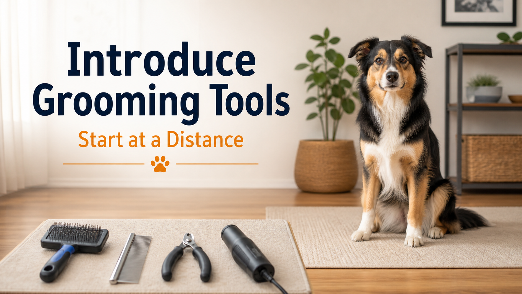 How to Introduce a Dog to Grooming Tools