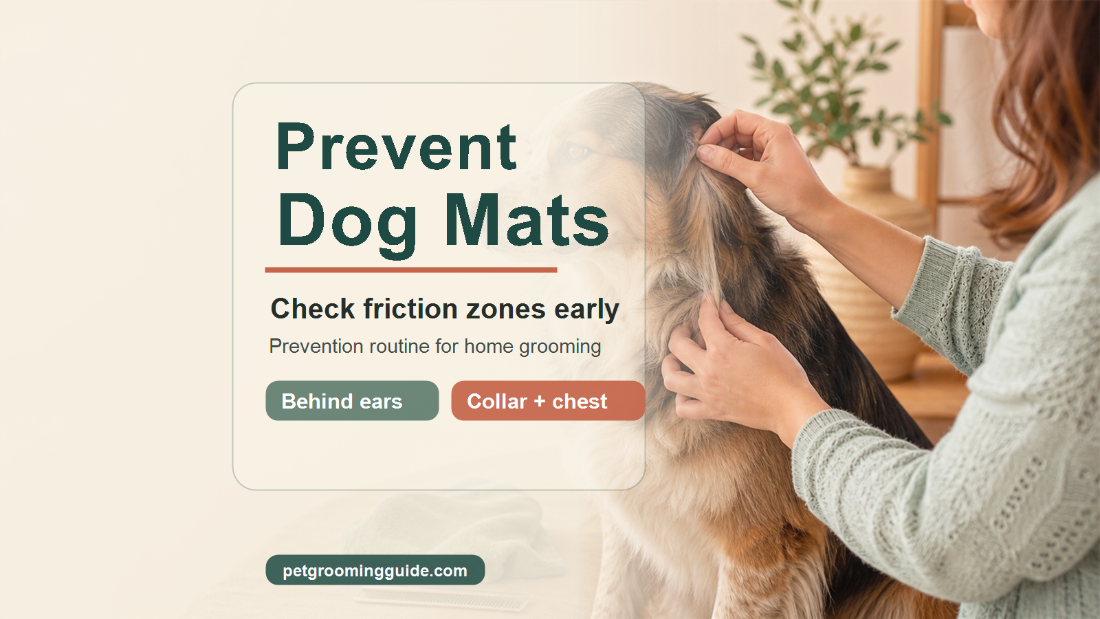 How to Prevent Dog Mats at Home