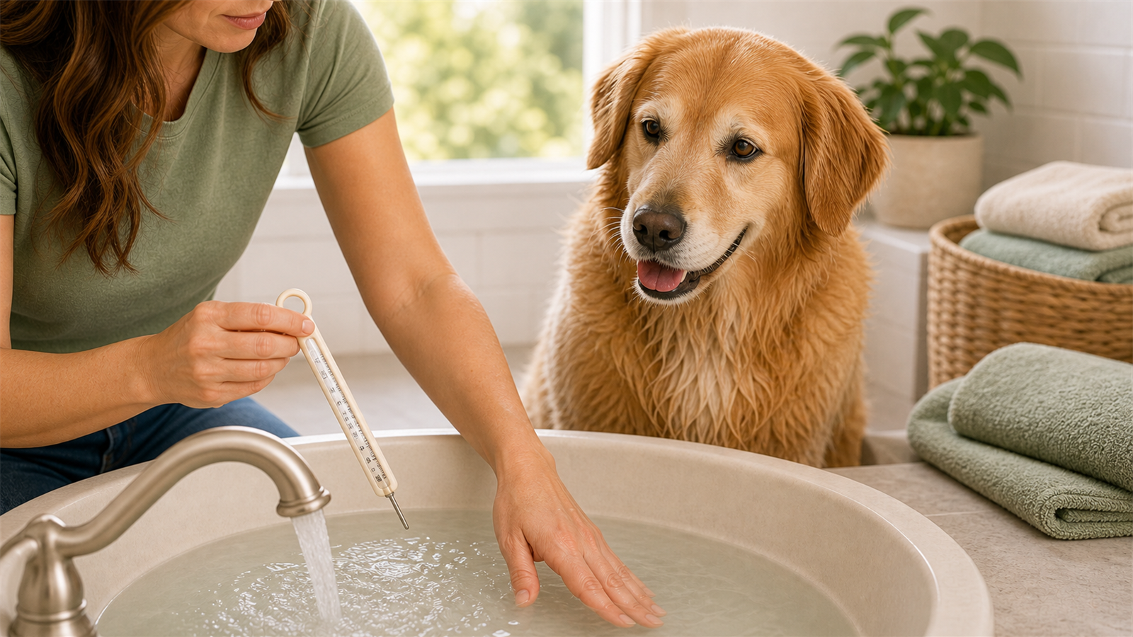 Dog Bath Water Temperature: What Lukewarm Should Feel Like